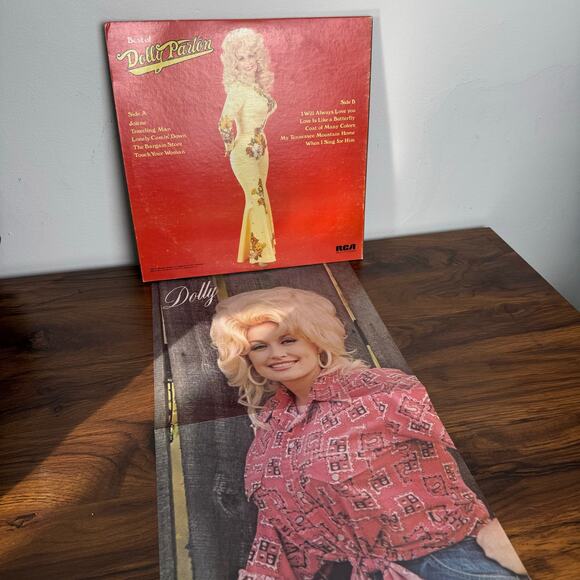 Best of Dolly Parton Vinyl LP RCA Country Jolene I Will Always Love You - Picture 3 of 4